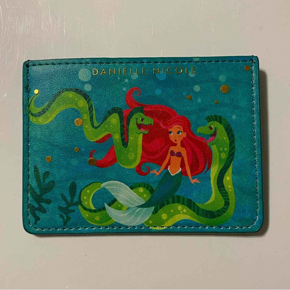 Danielle Nicole card case- the little mermaid